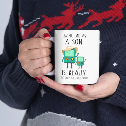 Mother's Day Funny Joke Ceramic Mug