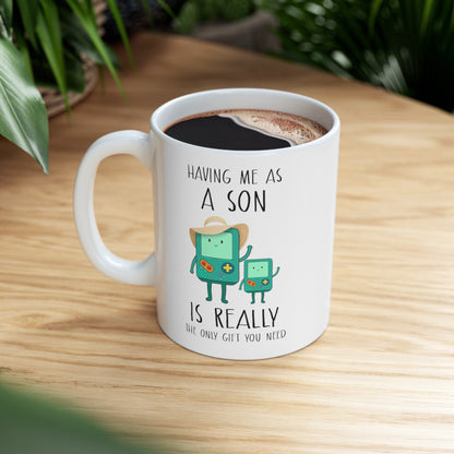 Mother's Day Funny Joke Ceramic Mug